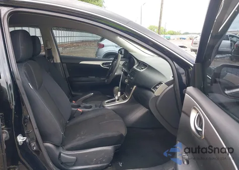 2015 Nissan Sentra S из США, поврежденный, VIN 3N1AB7APXFY243545